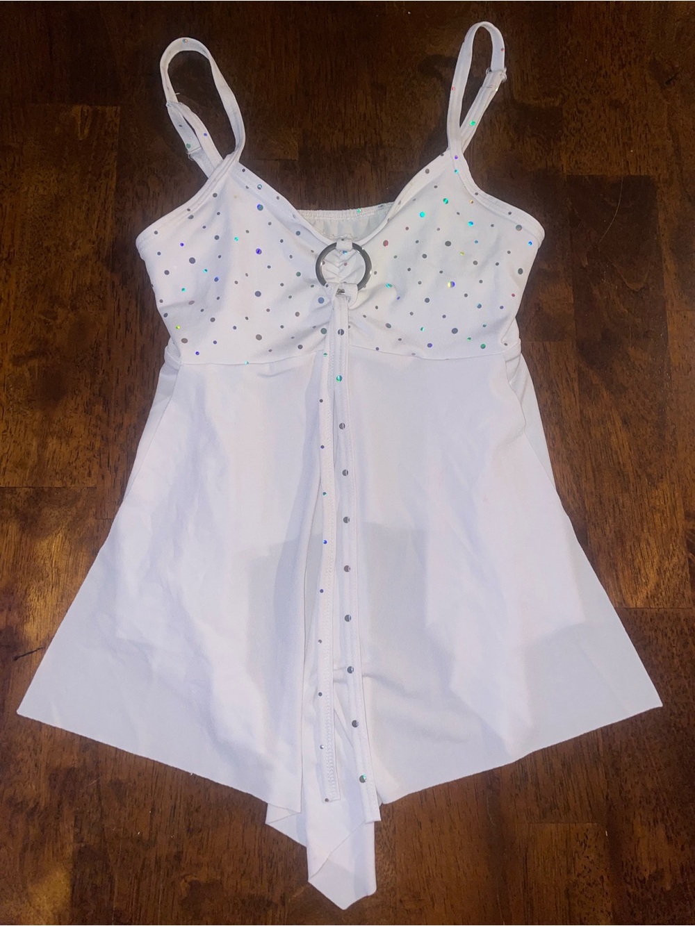 Vintage Sparkly Top with Tie